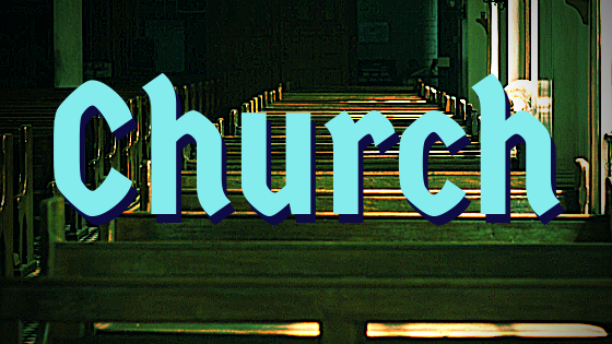 Church a poem blog banner